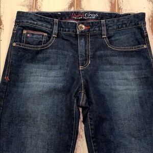 Tommy Hilfiger spirit crop Jean with adjustable waist size 6
